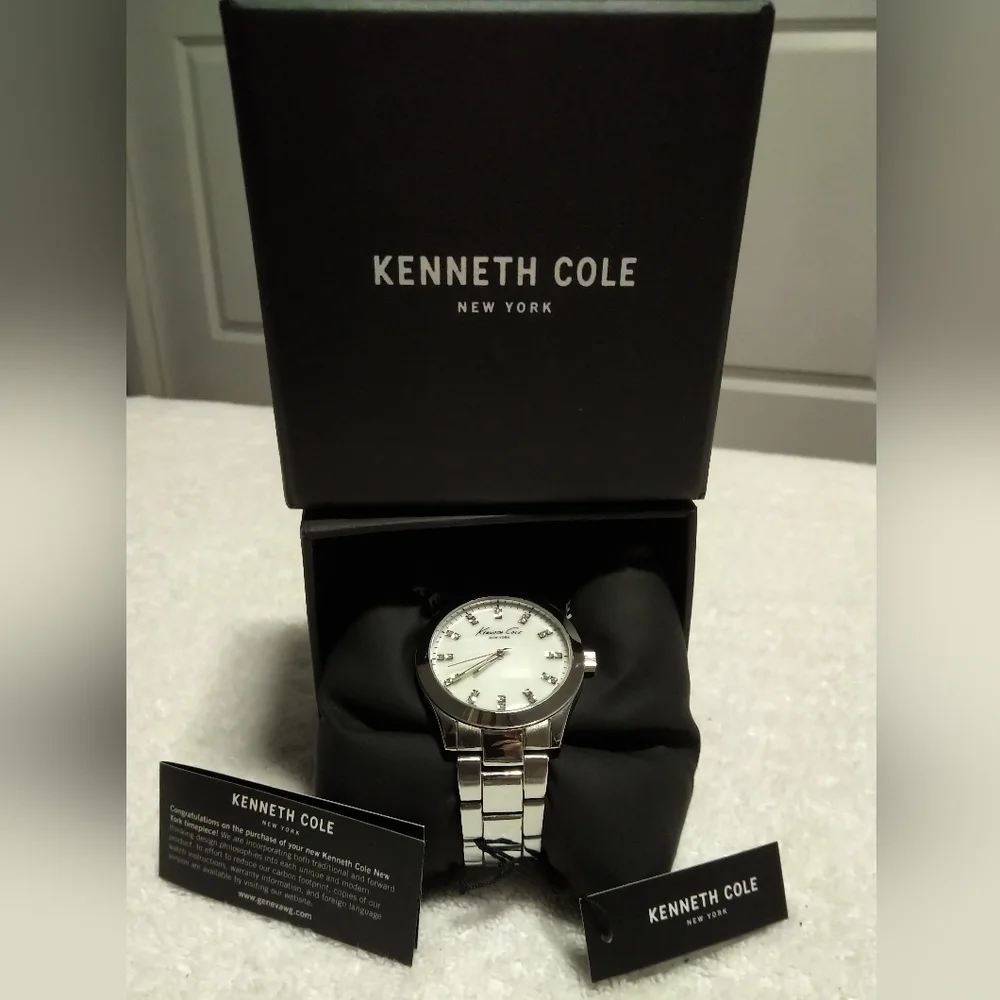 Kenneth Cole New York Silver Watch